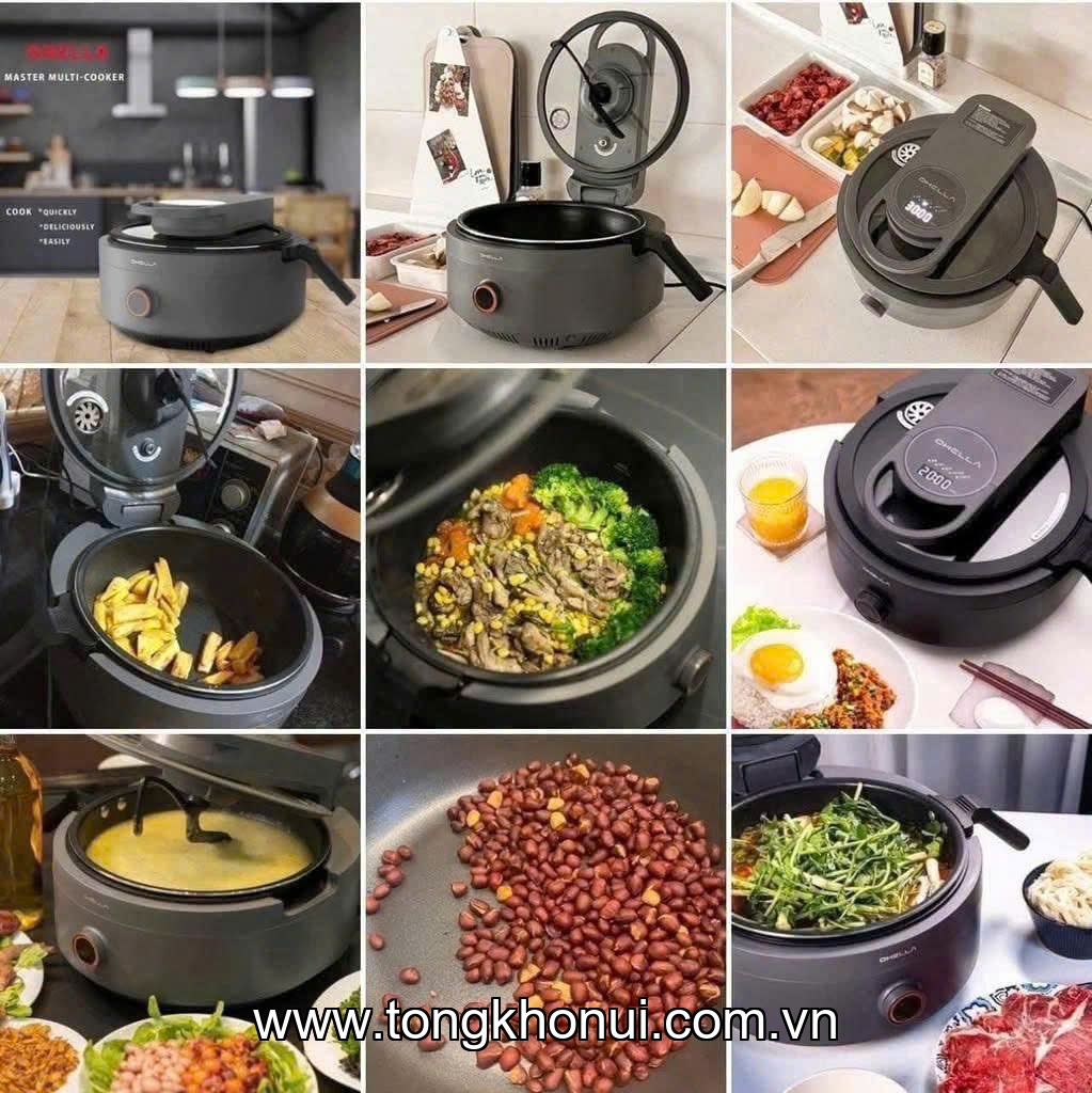 Chảo điện (Nồi điện xào) hiệu OHELLA model: MC01 dung tích 3,5L KT:470x450x385mm ảnh 15
