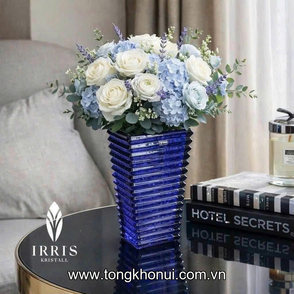 LỌ HOA THÁP KIM CƯƠNG IRRIS 28CM ảnh 4