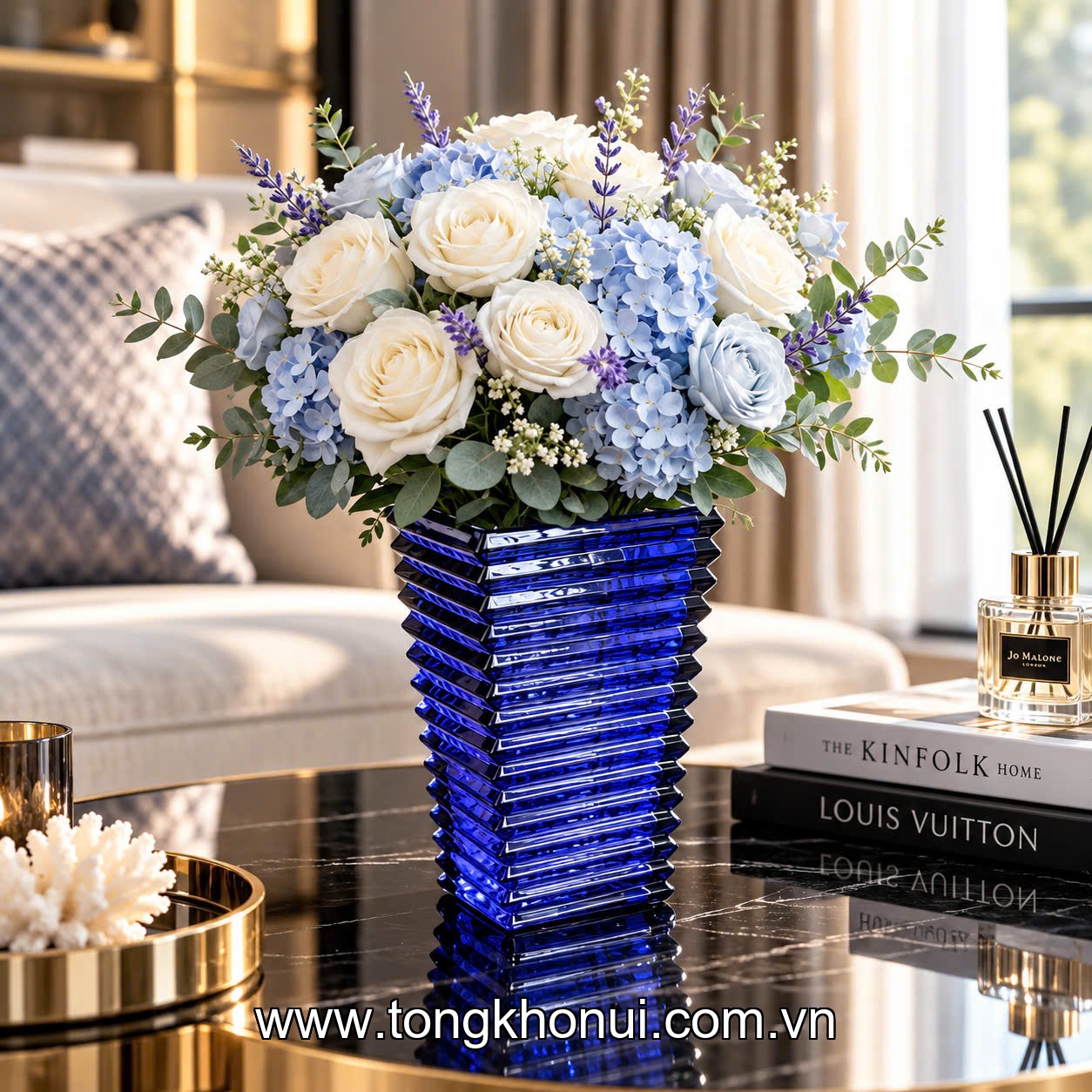 LỌ HOA THÁP KIM CƯƠNG IRRIS 28CM ảnh 9