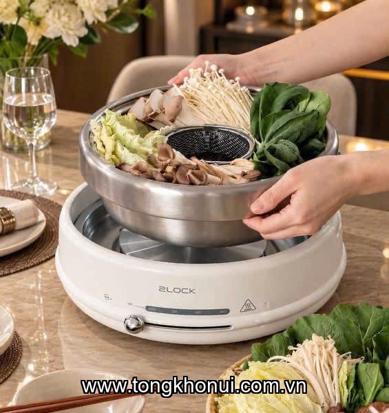 Bếp nấu lẩu 2LOCK, Model: HP25-3008, công suất: 1500W, Điện áp: 220V/60H ảnh 5