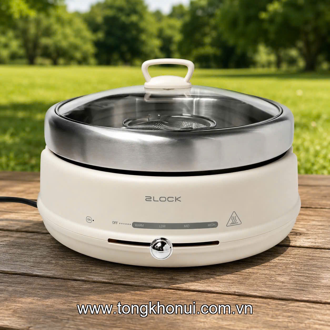 Bếp nấu lẩu 2LOCK, Model: HP25-3008, công suất: 1500W, Điện áp: 220V/60H ảnh 10