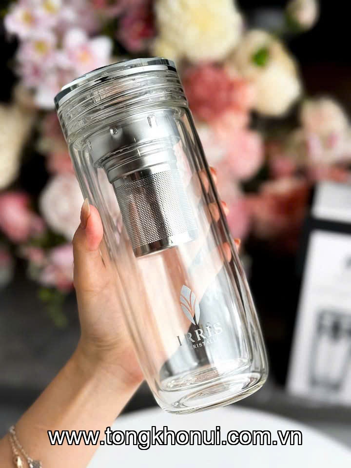 Bình thuỷ 2 lớp kèm lõi lọc IRRIS 750ml ảnh 1