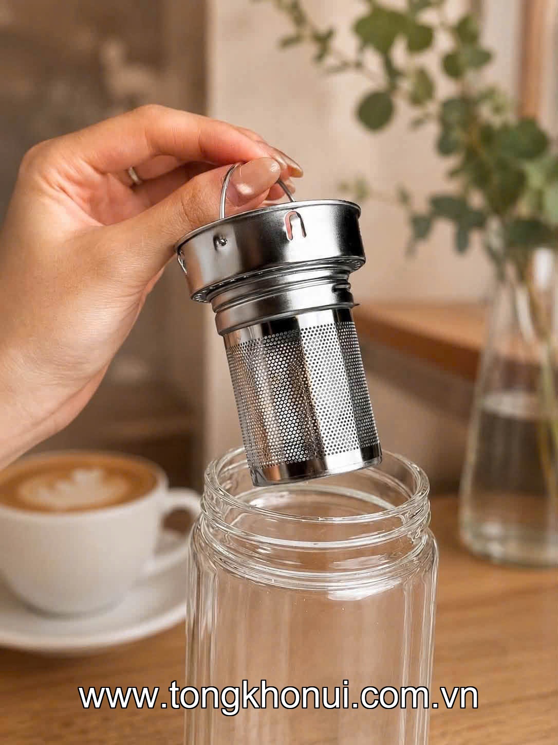 Bình thuỷ 2 lớp kèm lõi lọc IRRIS 750ml ảnh 11