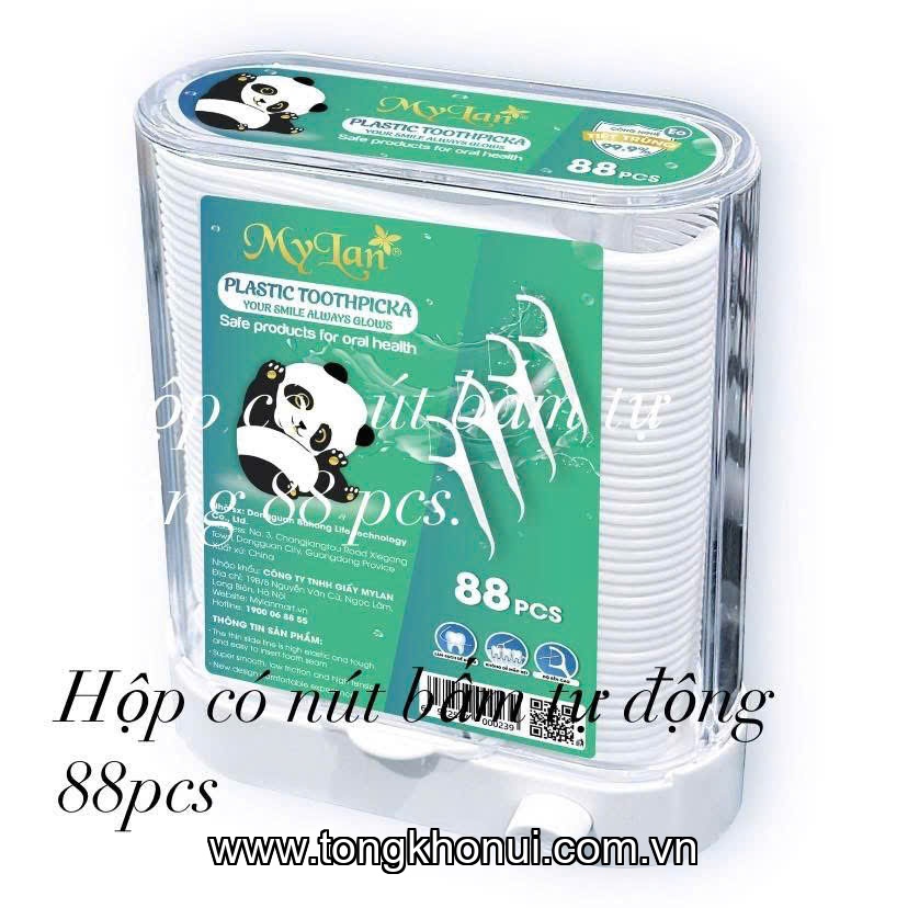 Tăm xỉa răng Mylan 88 cái/hộp ảnh 1