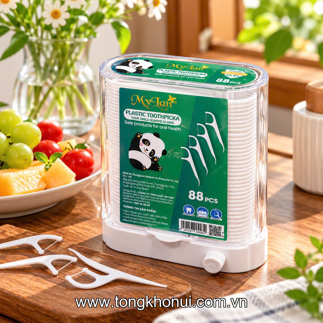 Tăm xỉa răng Mylan 88 cái/hộp ảnh 6