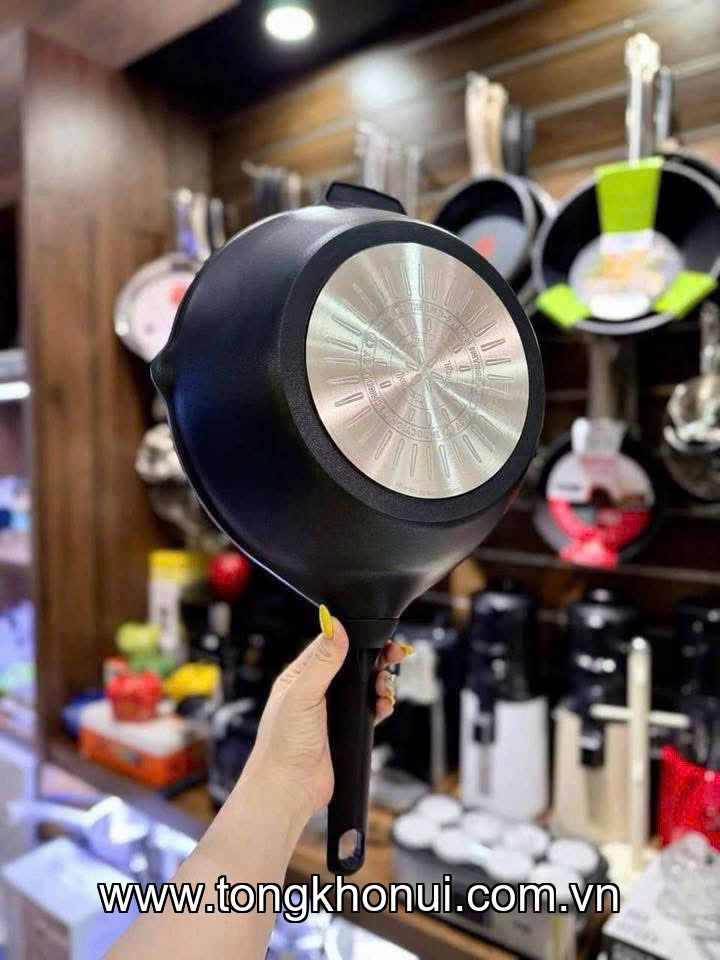Chảo đúc cao cấp Tefal Robusto có miệng rót  24cm ảnh 5