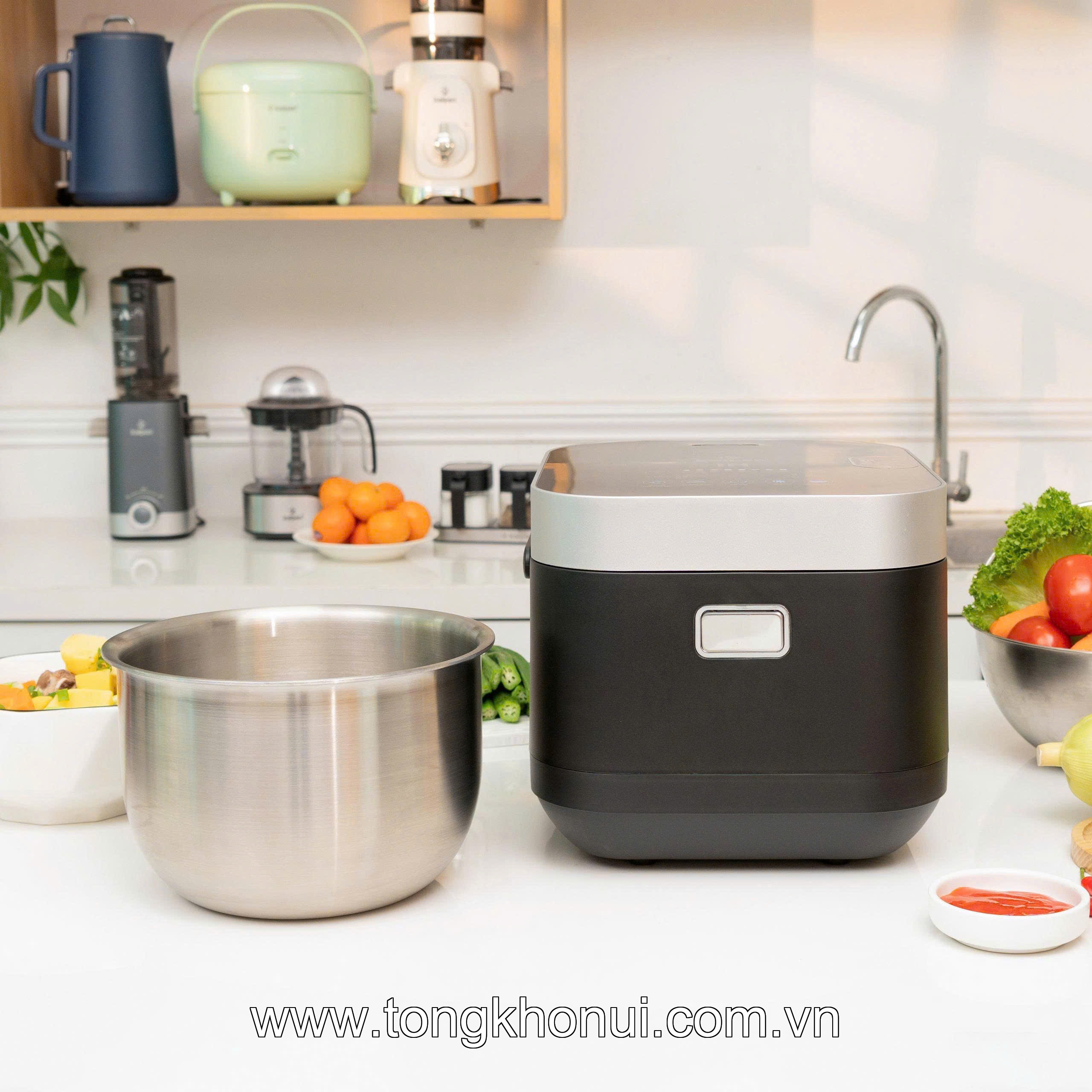 Nồi cơm điện cao tần lòng Inox 304 Kalpen R14 1.8L ảnh 2