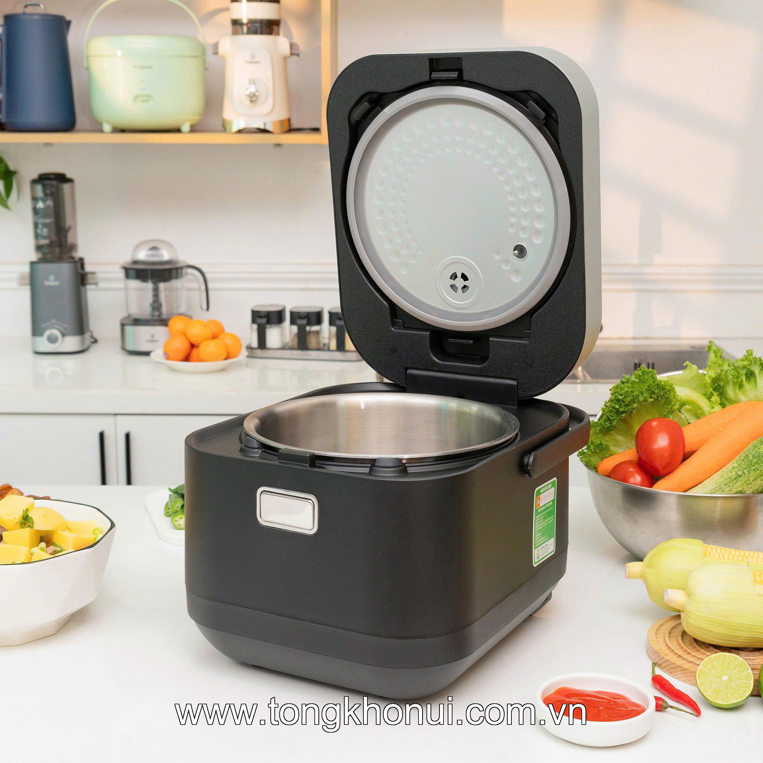 Nồi cơm điện cao tần lòng Inox 304 Kalpen R14 1.8L ảnh 4