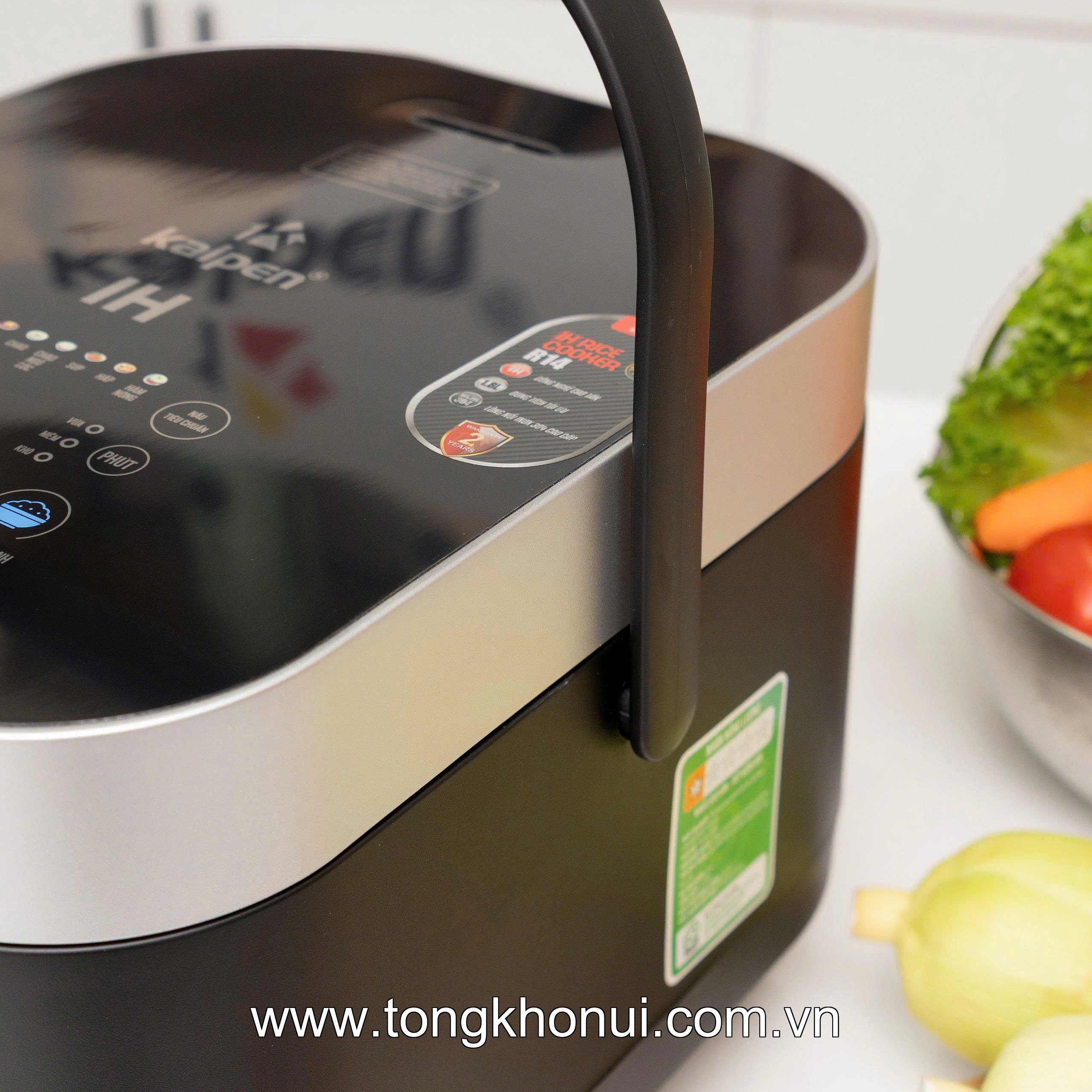 Nồi cơm điện cao tần lòng Inox 304 Kalpen R14 1.8L ảnh 9