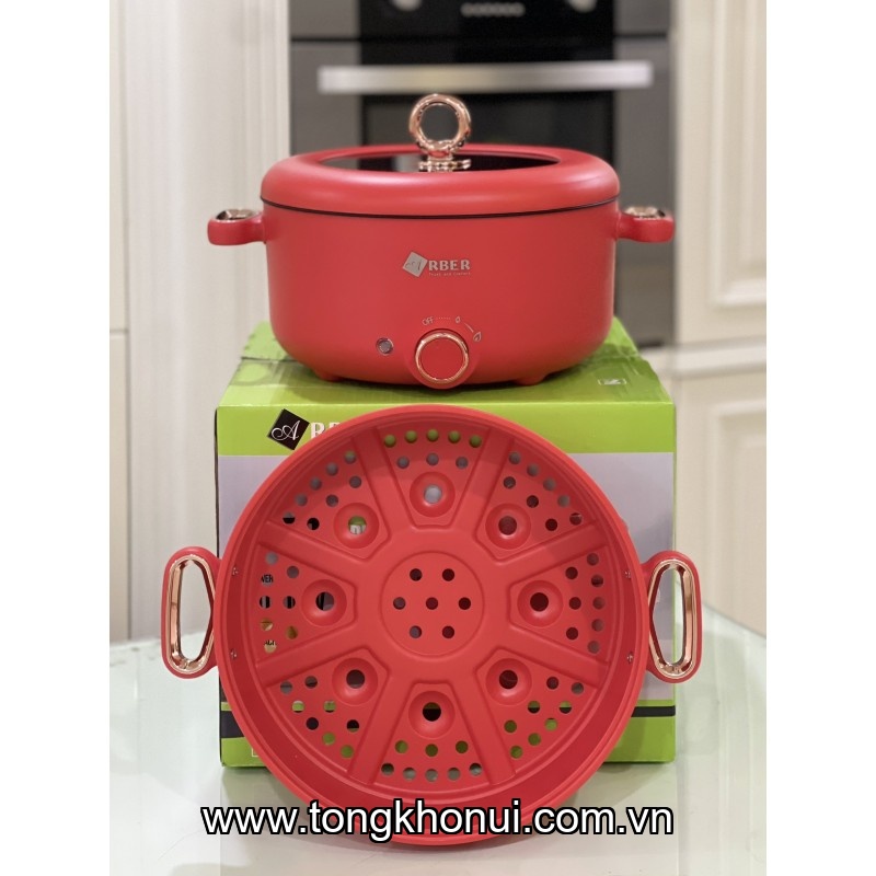 Nồi lẩu  điện đa năng Arber DN03, 1000W, 3 Lít ,26x75cm ảnh 3