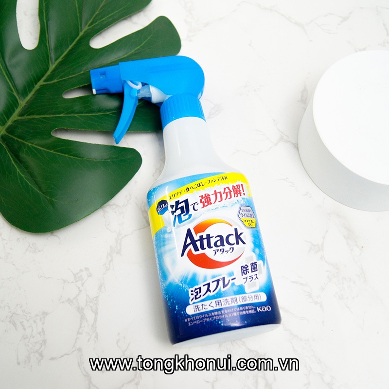 Chai xịt tẩy quần áo cao cấp 300ml KAO, mã hàng K124160 ảnh 2