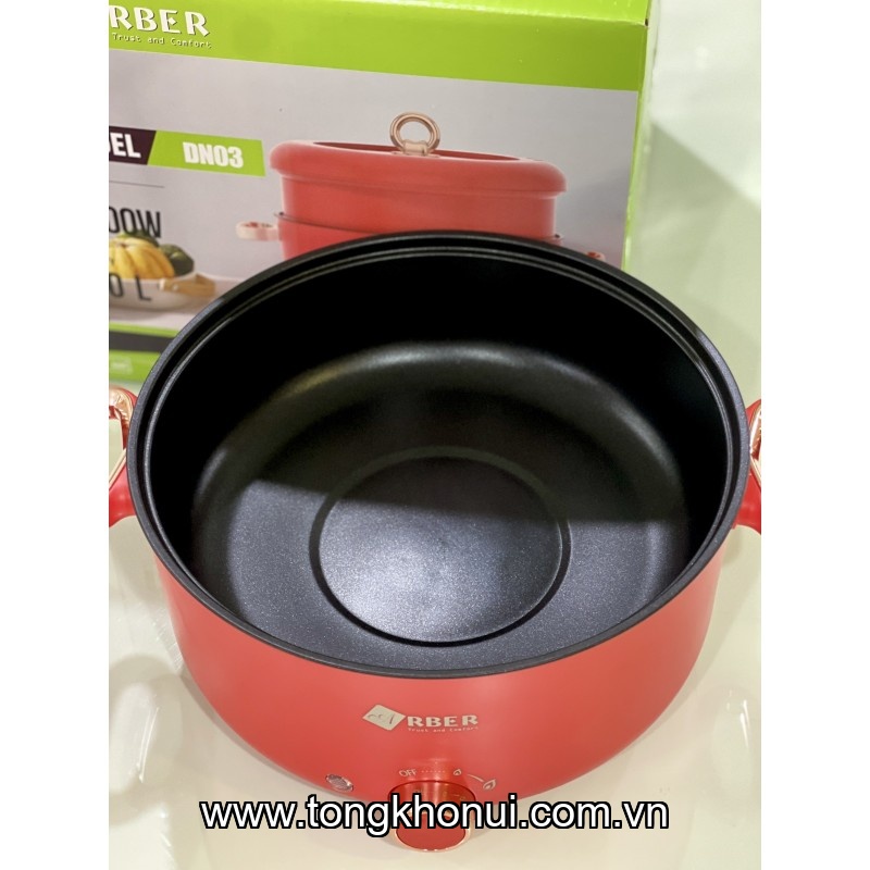 Nồi lẩu  điện đa năng Arber DN03, 1000W, 3 Lít ,26x75cm ảnh 4