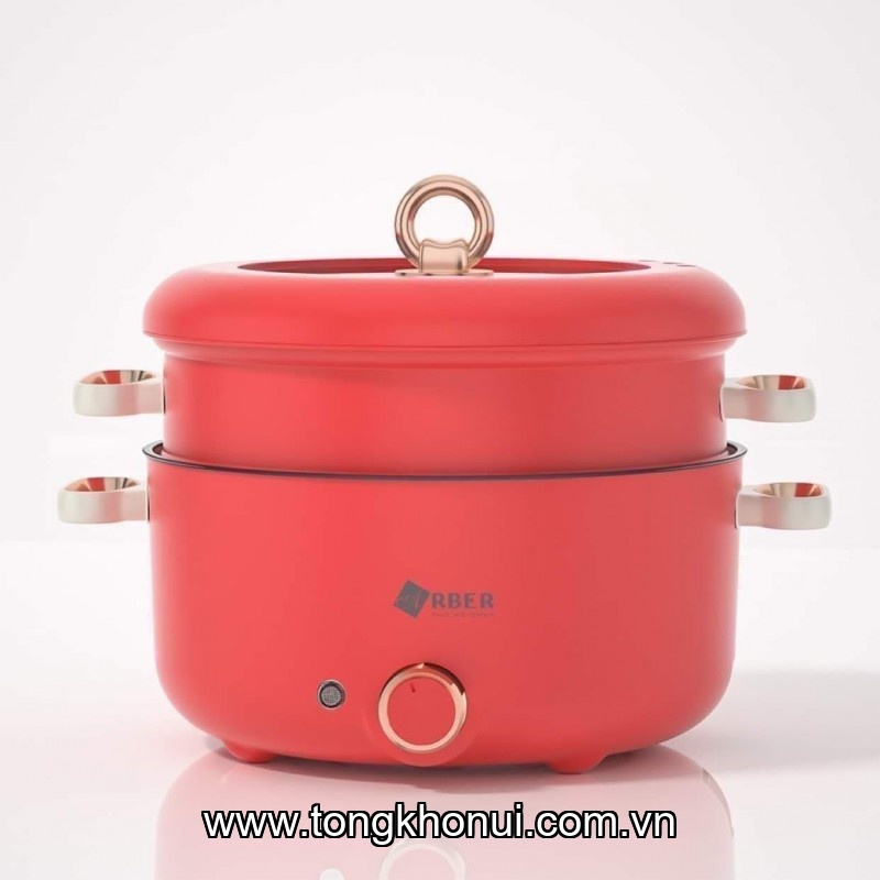 Nồi lẩu  điện đa năng Arber DN03, 1000W, 3 Lít ,26x75cm ảnh 5