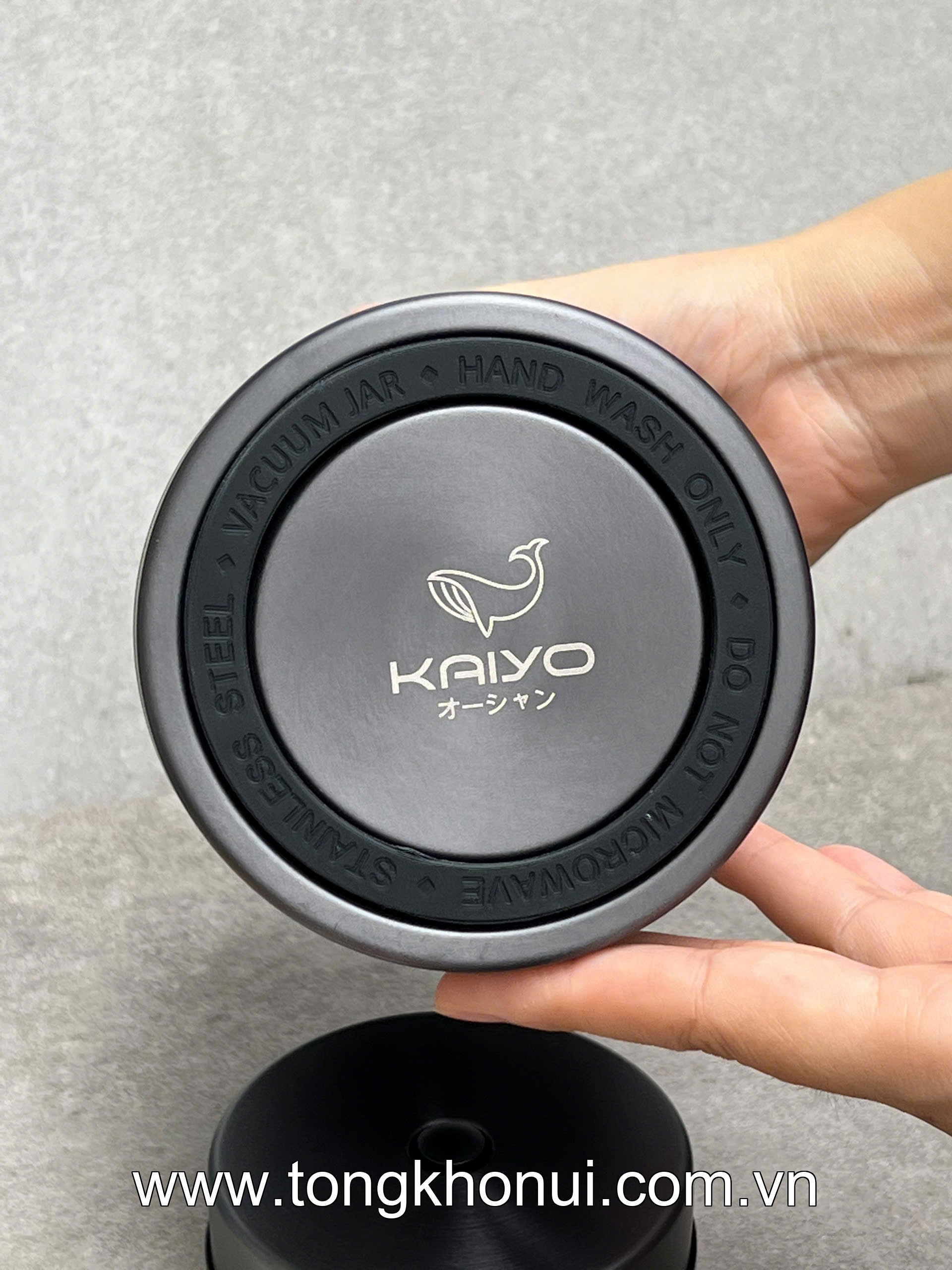 Bình ủ cháo Kaiyo, dung tích 1000ml, màu hồng, ghi thân hộp inox, cách nhiệt chân không ( KTJ-3444, KTJ-3451 ) ảnh 10