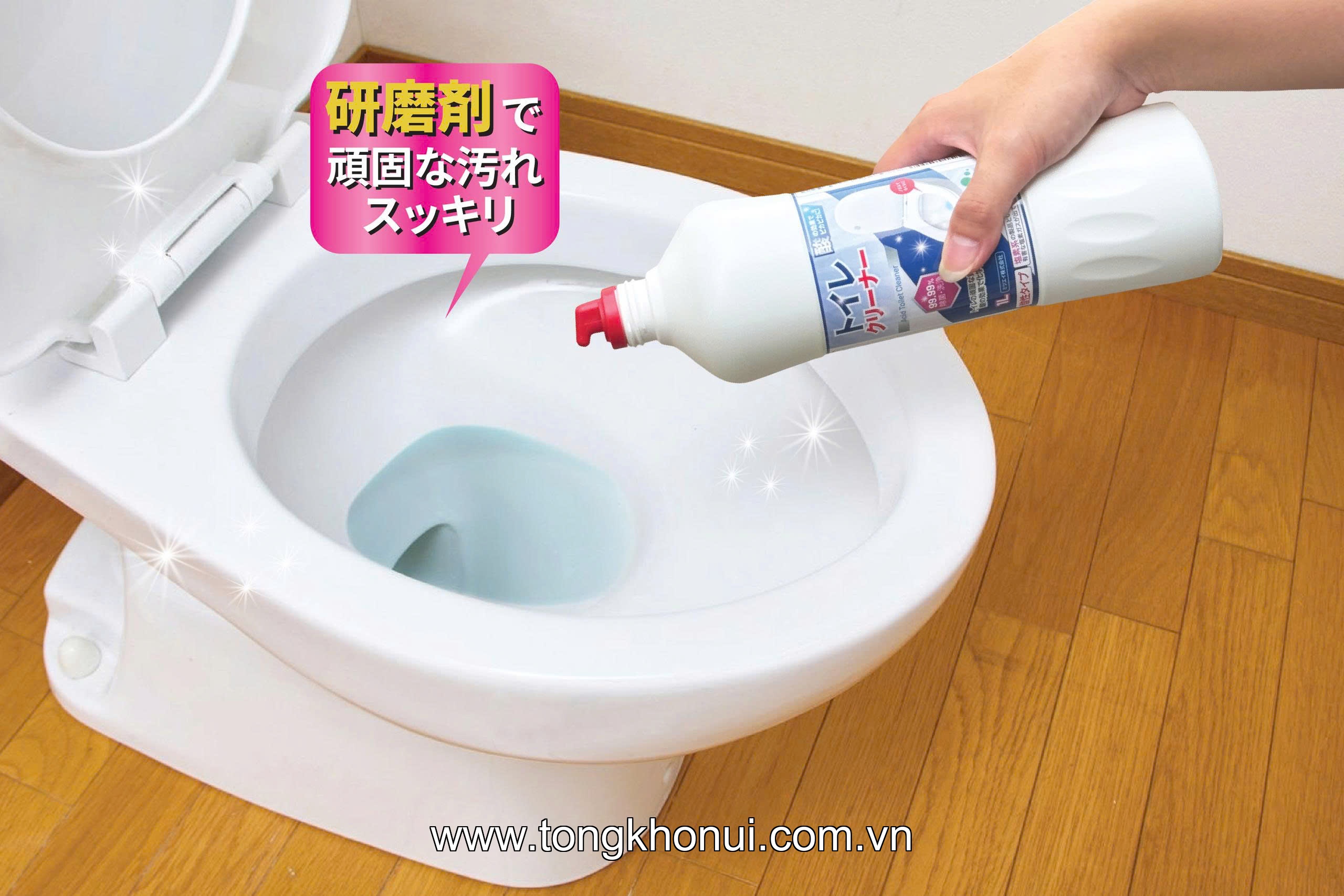 DUNG DỊCH TẨY TOILET MITSUEI NHẬT BẢN – KHÔNG MÙI, HỖ TRỢ LÀM SẠCH MEN SỨ ảnh 4