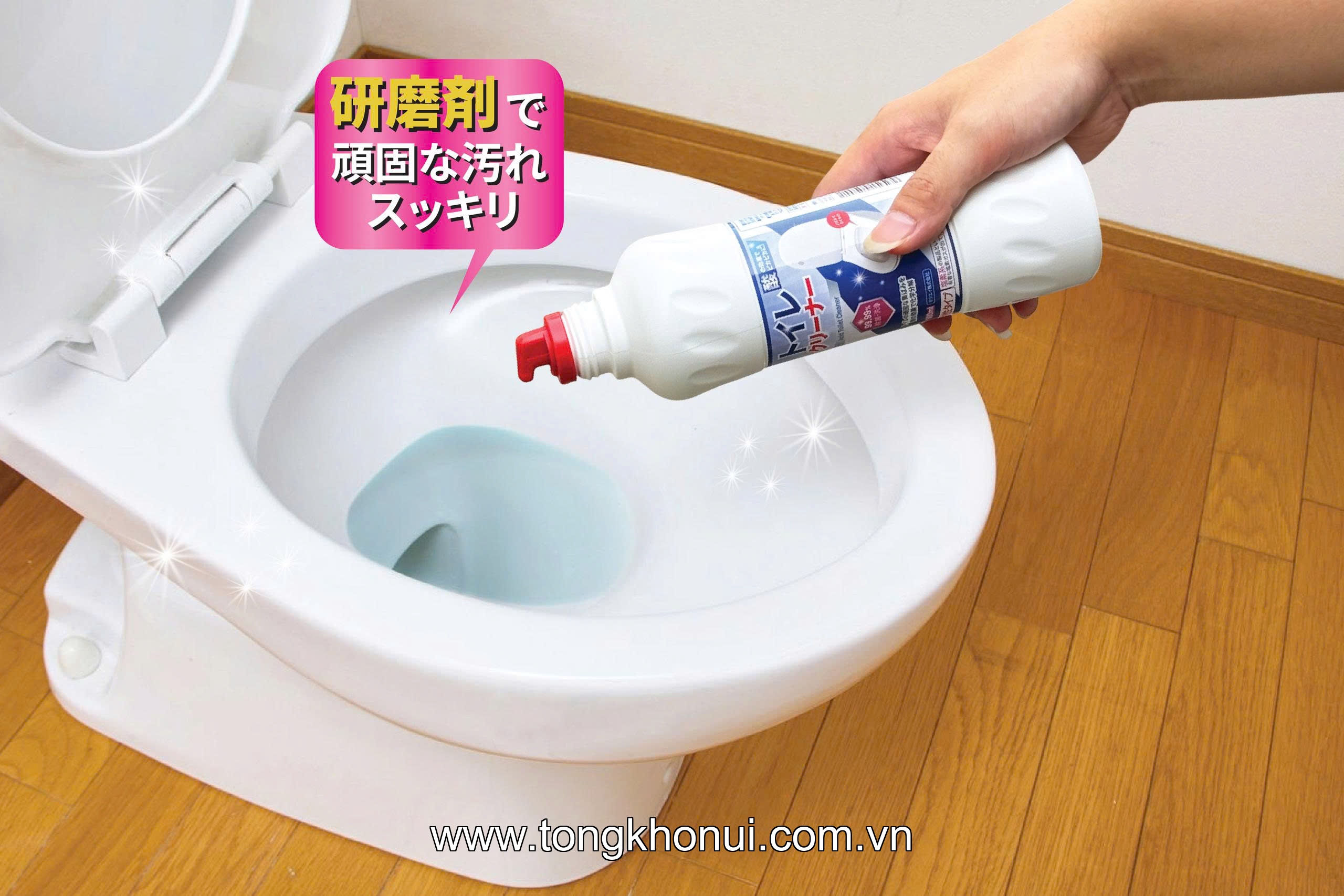 DUNG DỊCH TẨY TOILET MITSUEI NHẬT BẢN – KHÔNG MÙI, HỖ TRỢ LÀM SẠCH MEN SỨ ảnh 7