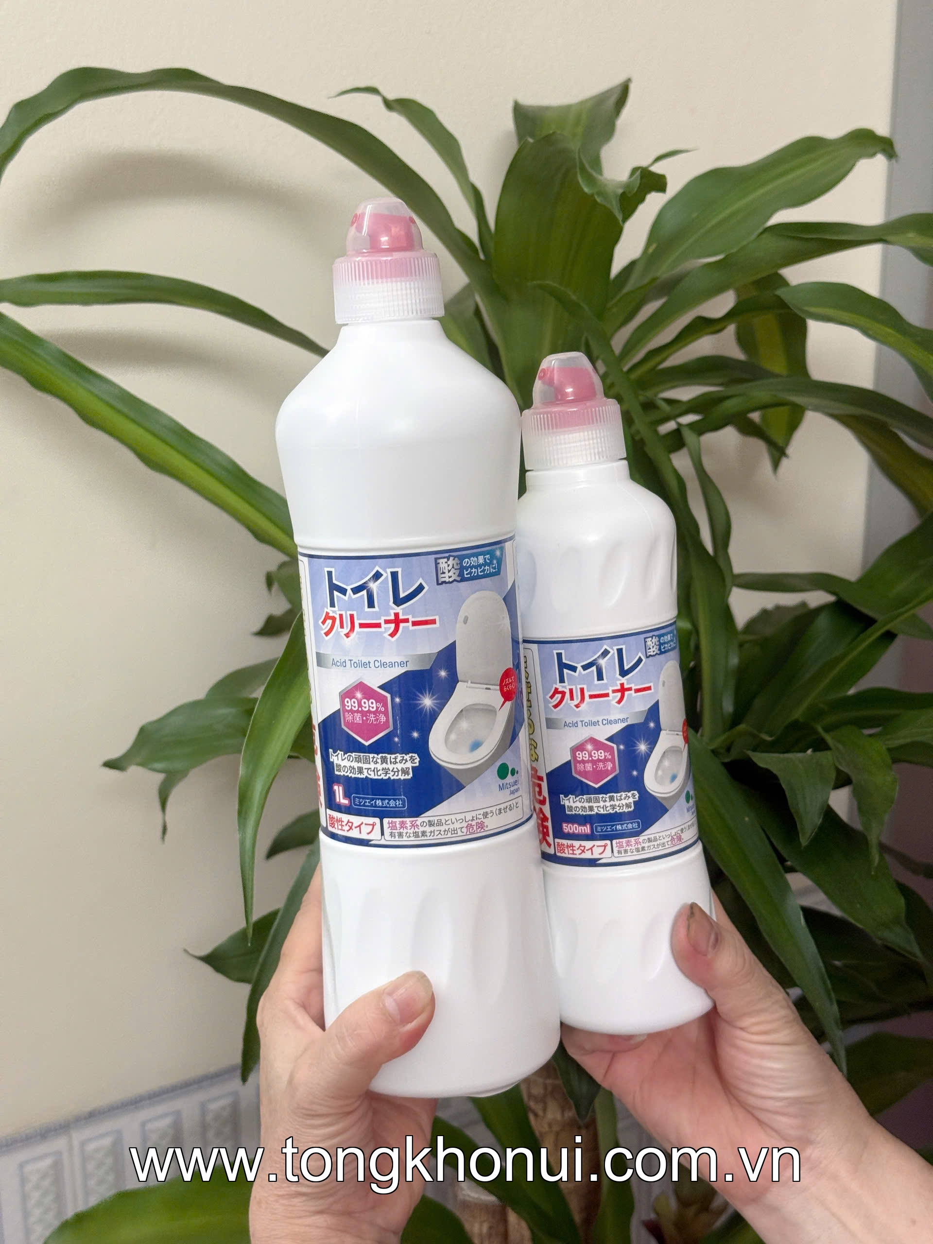 DUNG DỊCH TẨY TOILET MITSUEI NHẬT BẢN – KHÔNG MÙI, HỖ TRỢ LÀM SẠCH MEN SỨ ảnh 3