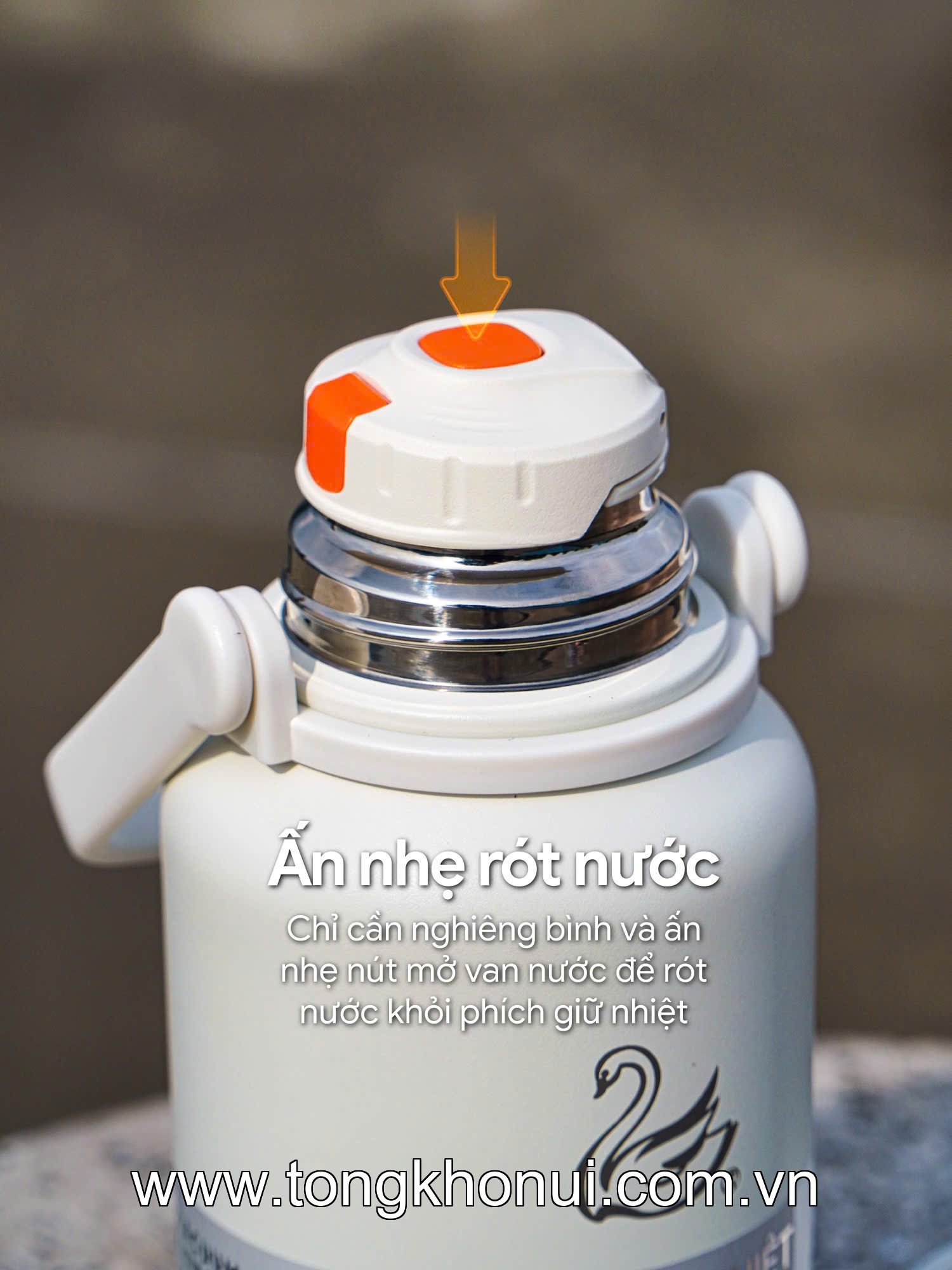 BÌNH GIỮ NHIỆT 2GOOD SPORT S10 1100ML – INOX 304, NẮP KIÊM CỐC, LỌC TRÀ, NÚT BẤM RÓT TIỆN LỢI, BẢO HÀNH 1 NĂM ảnh 12