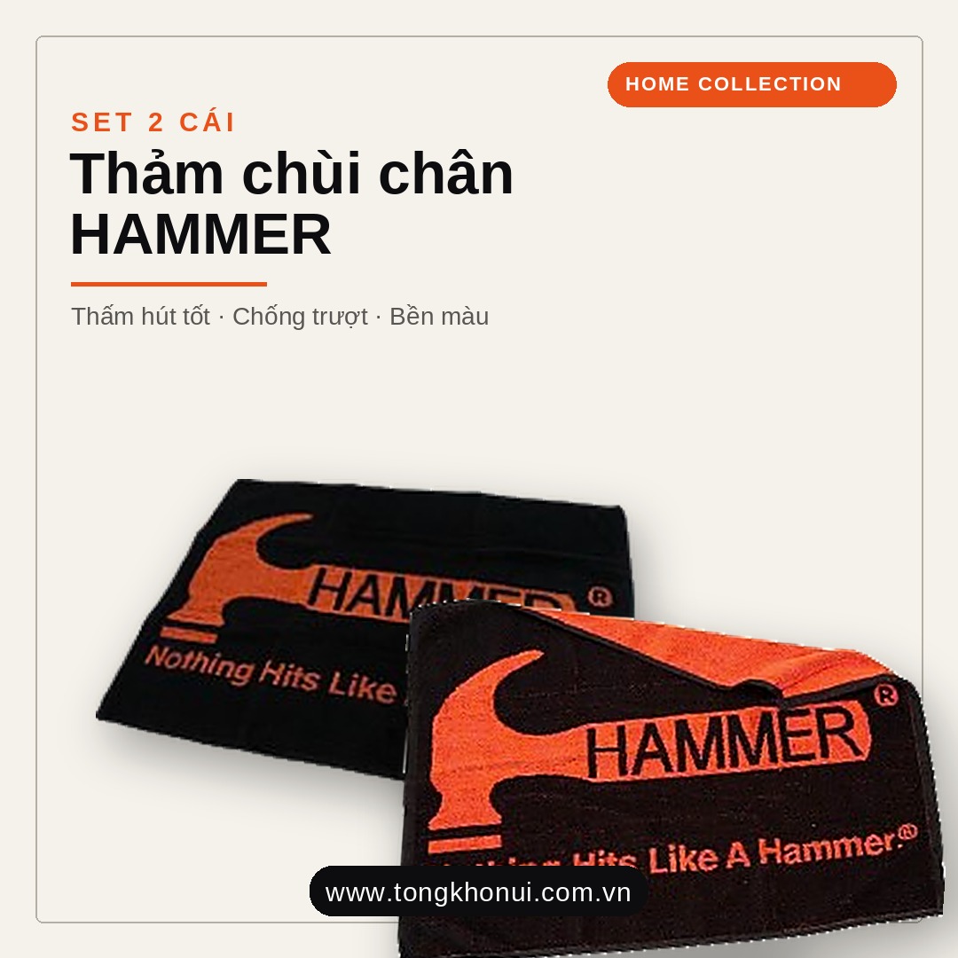 Set 2 thảm cotton kích thước: 45x58cm ảnh 2