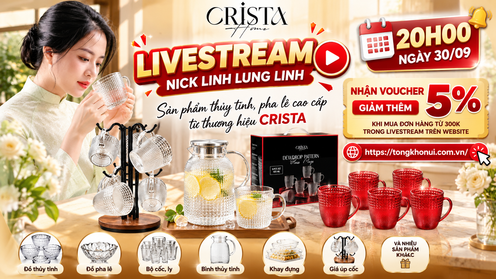 📢 THÔNG BÁO LIVESTREAM – LINH LUNG LINH ✨