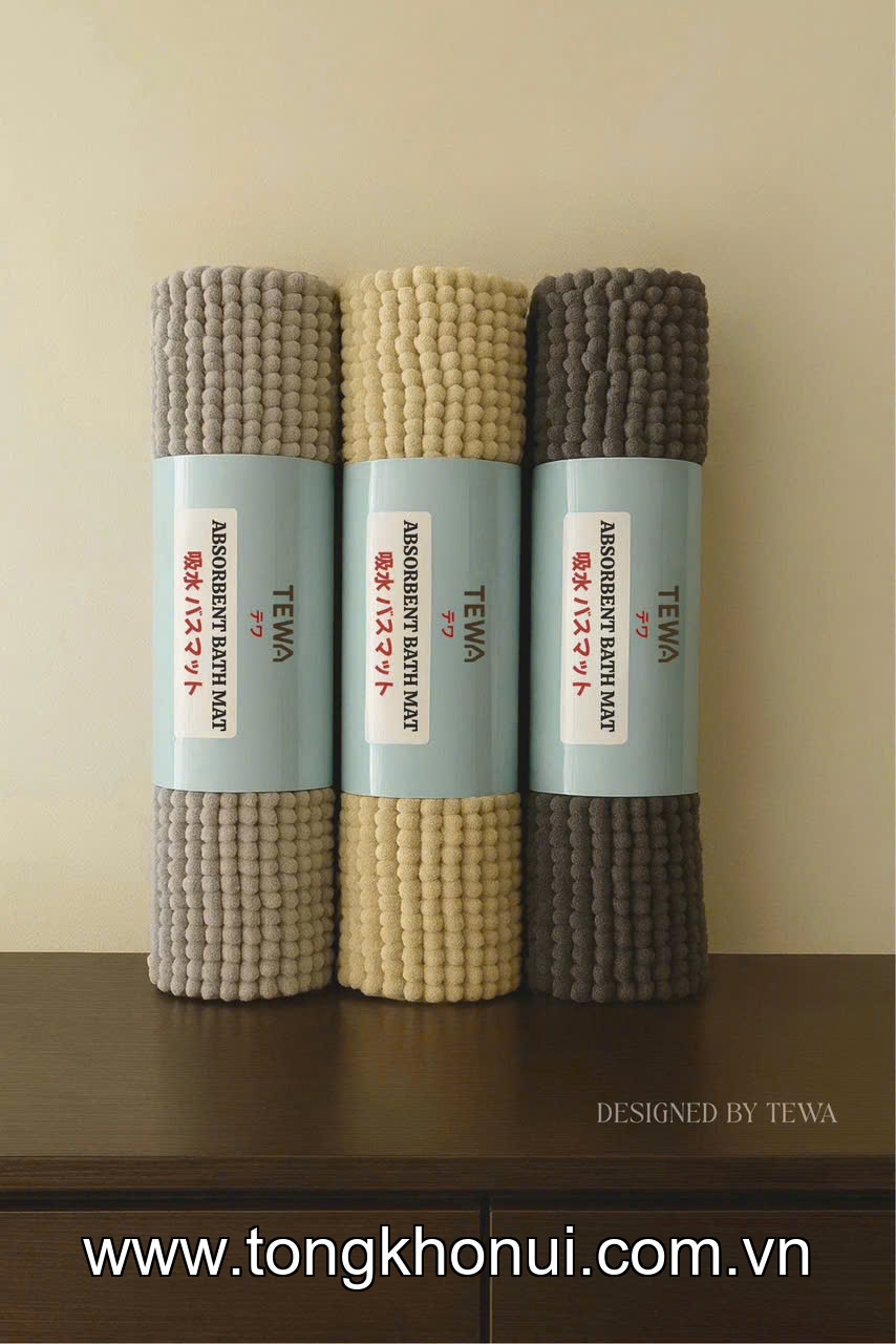 THẢM TRẢI SÀN NHUNG TUYẾT CHENILLE DÀI 120x45CM TEWA – MÃ 80028 ảnh 2
