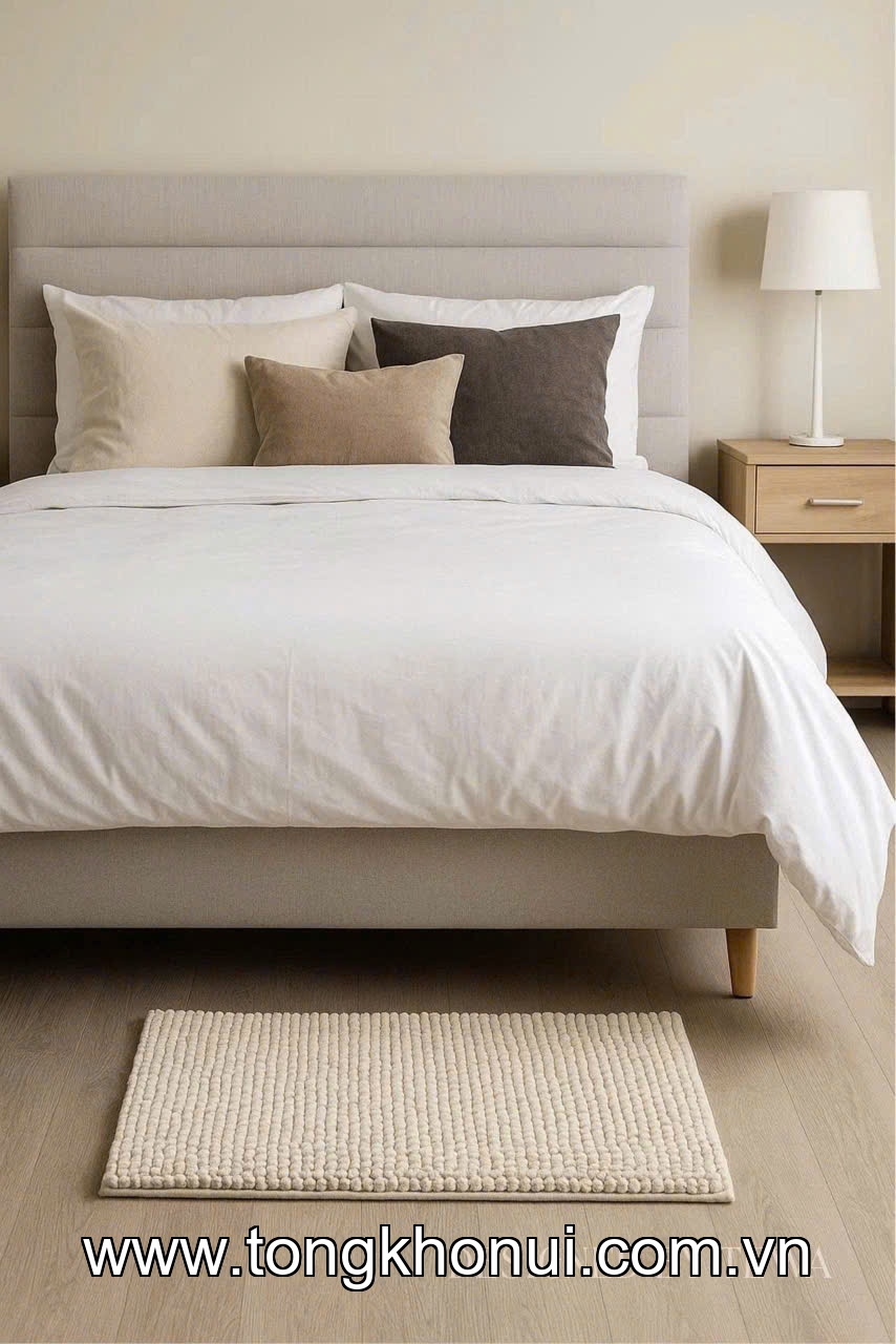 THẢM TRẢI SÀN NHUNG TUYẾT CHENILLE DÀI 120x45CM TEWA – MÃ 80028 ảnh 3