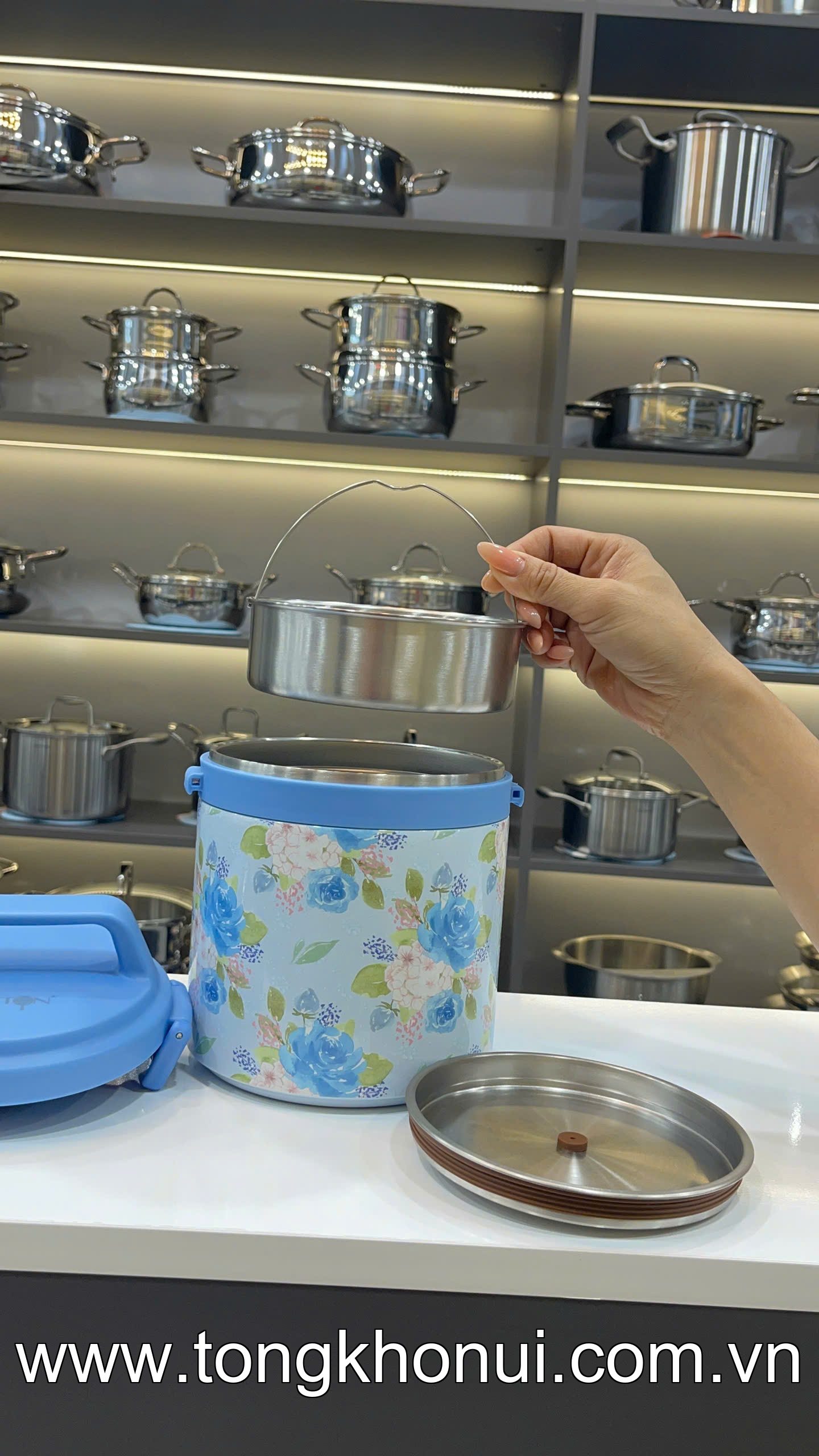 CẶP LỒNG Ủ CHÁO ĐA NĂNG OYATTON O53 1700ML – INOX 316L, GIỮ NÓNG 24H, GIOĂNG SILICON CHỐNG TRÀN! ảnh 18