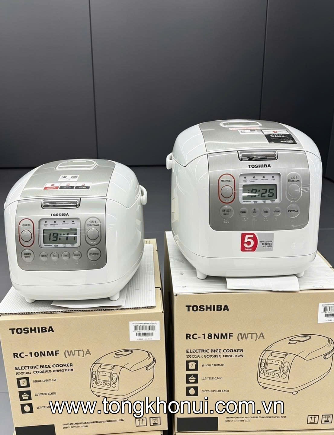 Nồi cơm điện Toshiba RC-18NTFV(W) ảnh 8