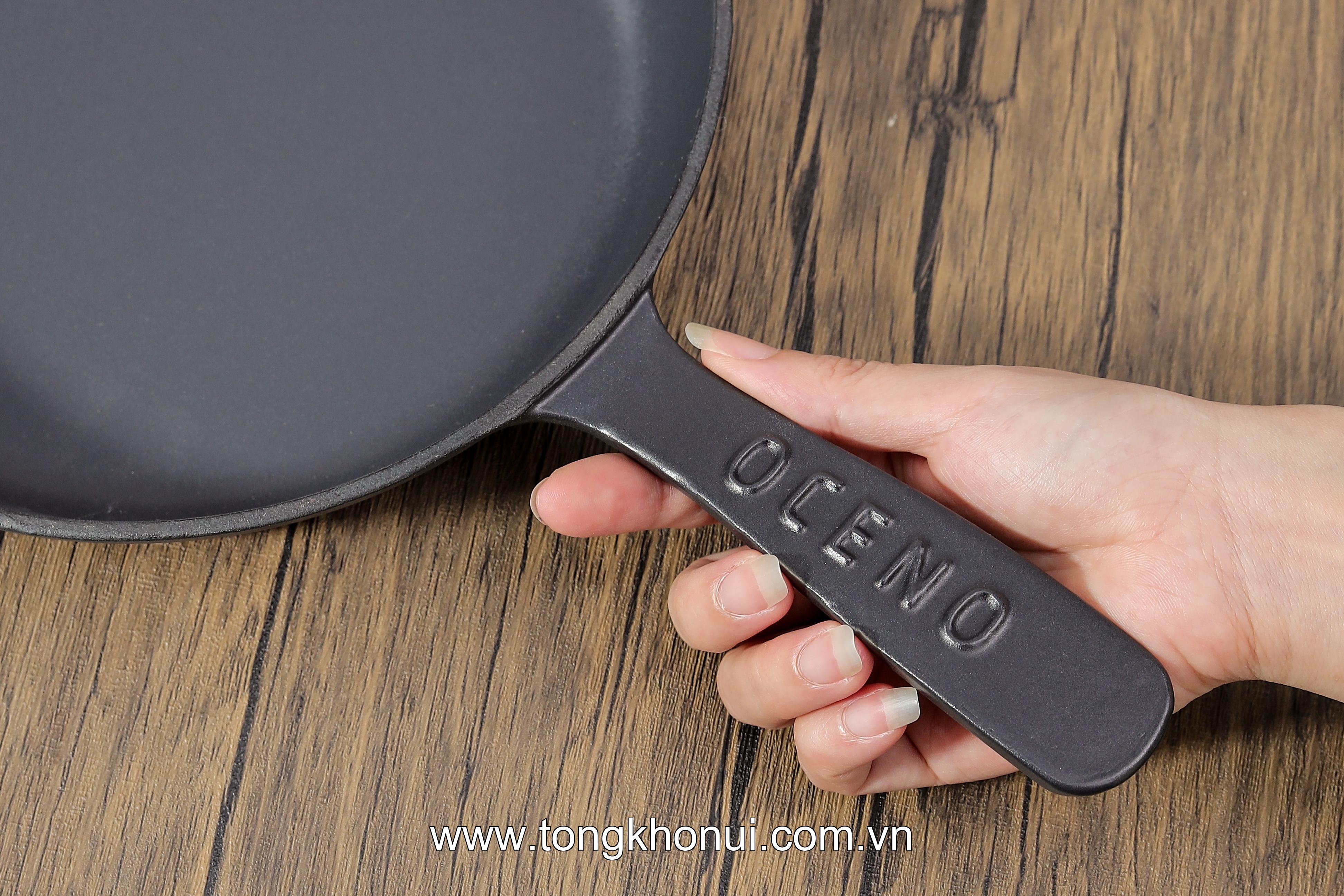 CHẢO GANG TRÒN HAI TAY CẦM OCENO – SIZE 18CM (OFR-1396) & 22CM (OFR-1402) ảnh 10