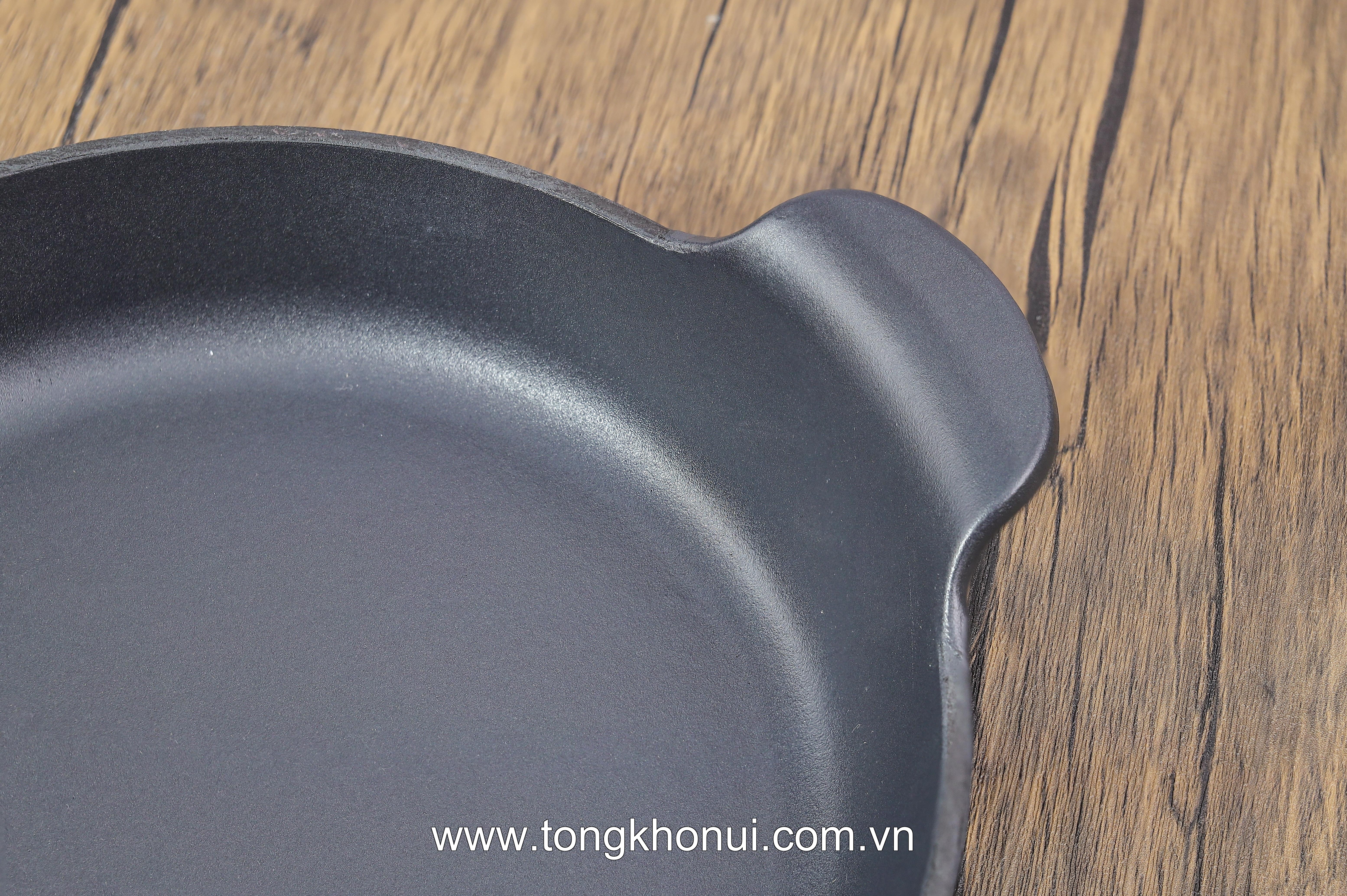 CHẢO GANG TRÒN HAI TAY CẦM OCENO – SIZE 18CM (OFR-1396) & 22CM (OFR-1402) ảnh 11