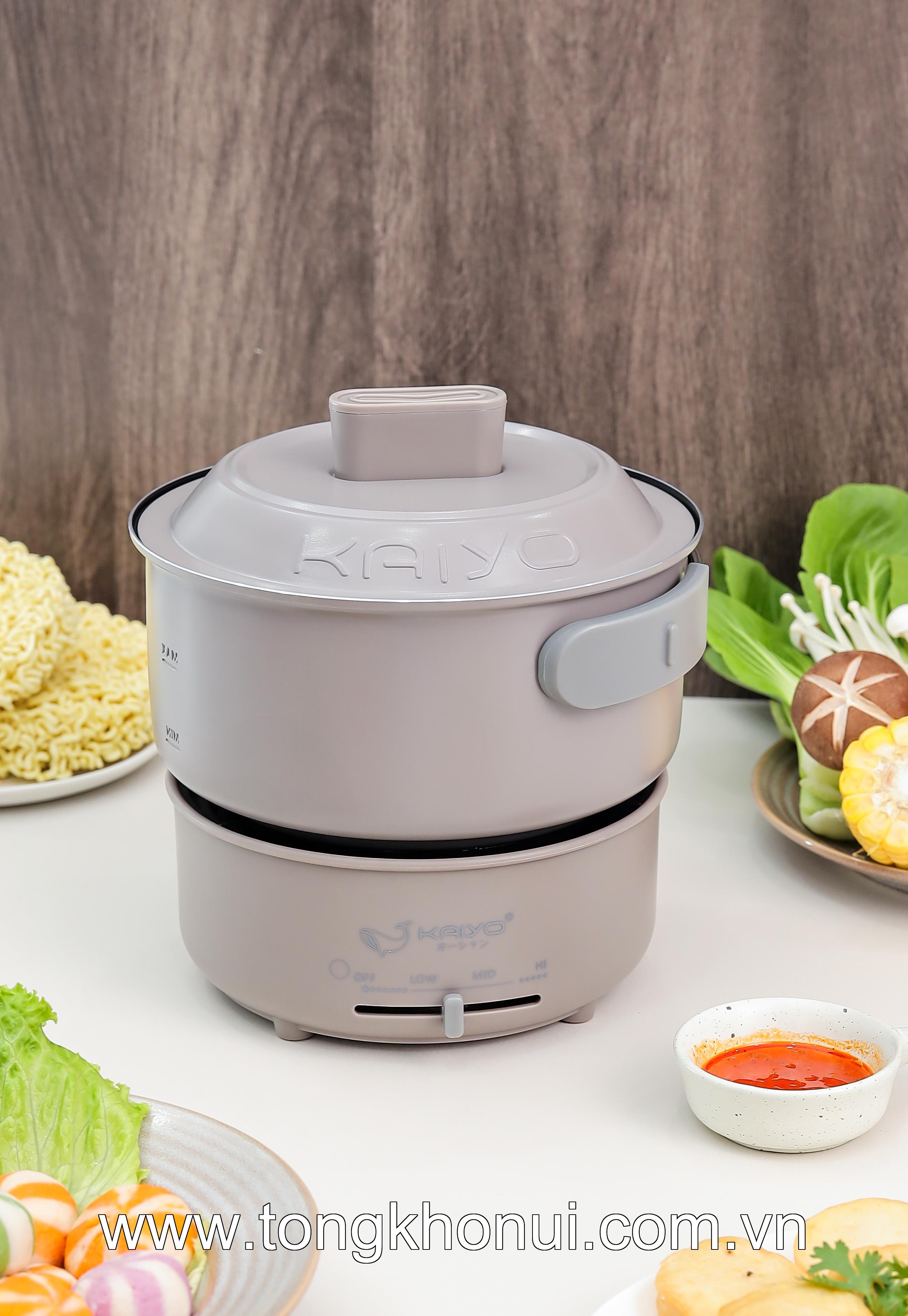 Nồi lẩu điện di động đa năng Kaiyo dung tích 2.0L Model KPP-065 ảnh 5