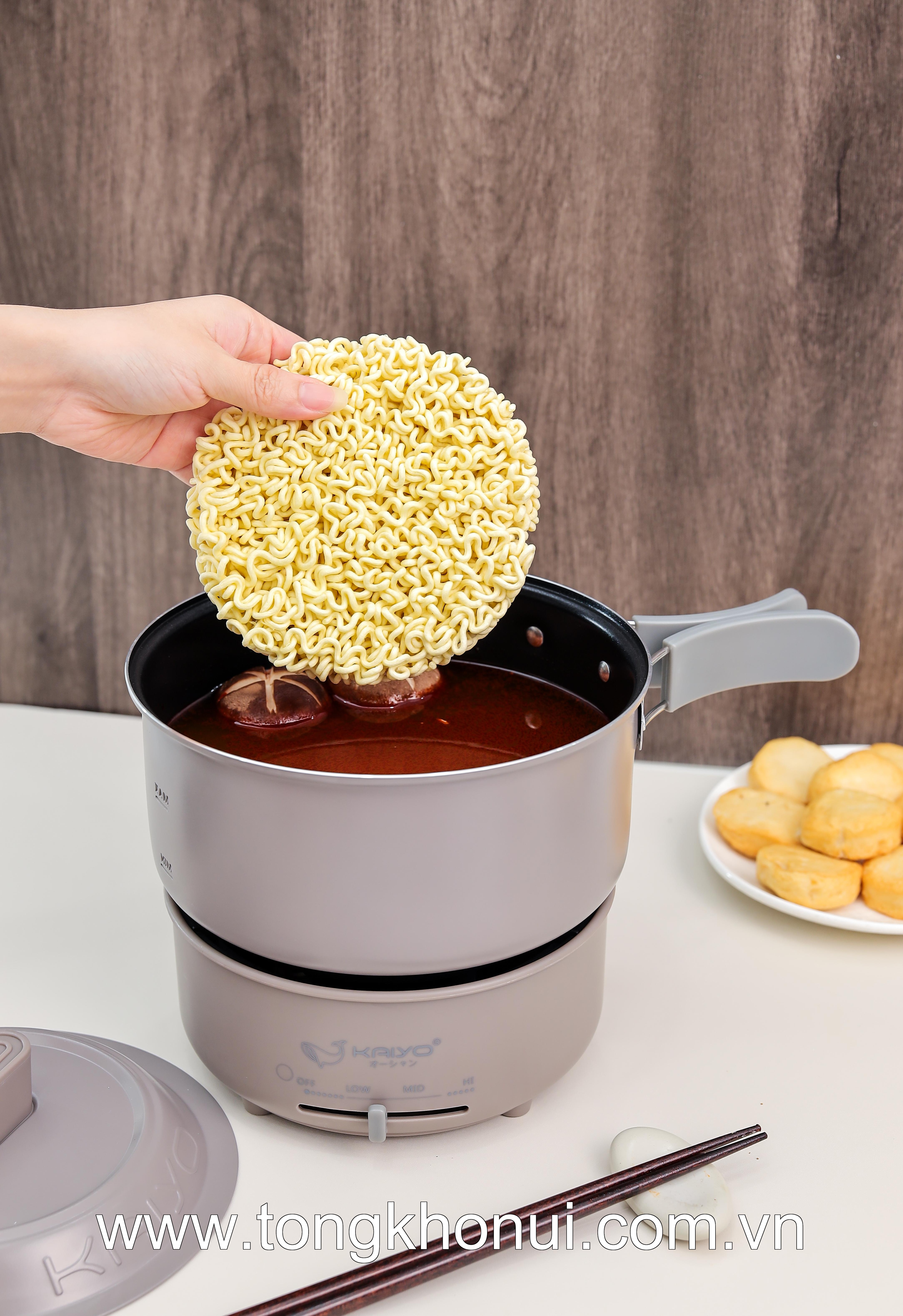 Nồi lẩu điện di động đa năng Kaiyo dung tích 2.0L Model KPP-065 ảnh 8