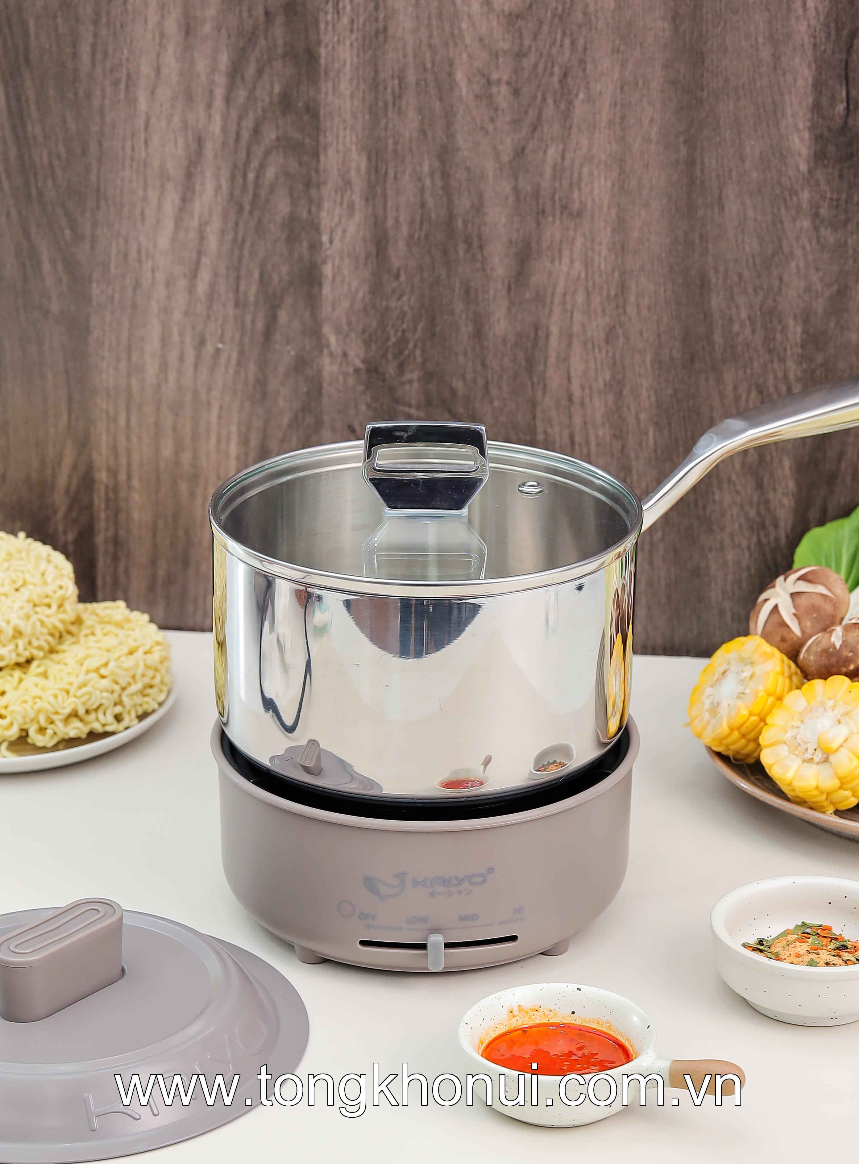 Nồi lẩu điện di động đa năng Kaiyo dung tích 2.0L Model KPP-065 ảnh 11