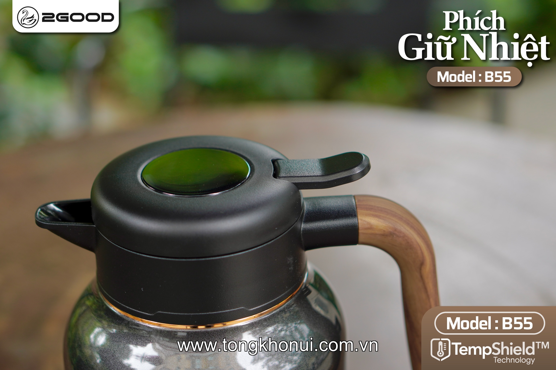 PHÍCH GIỮ NHIỆT 2GOOD B55 – DUNG TÍCH 1.8L GIỮ NÓNG/LẠNH 24H ảnh 16