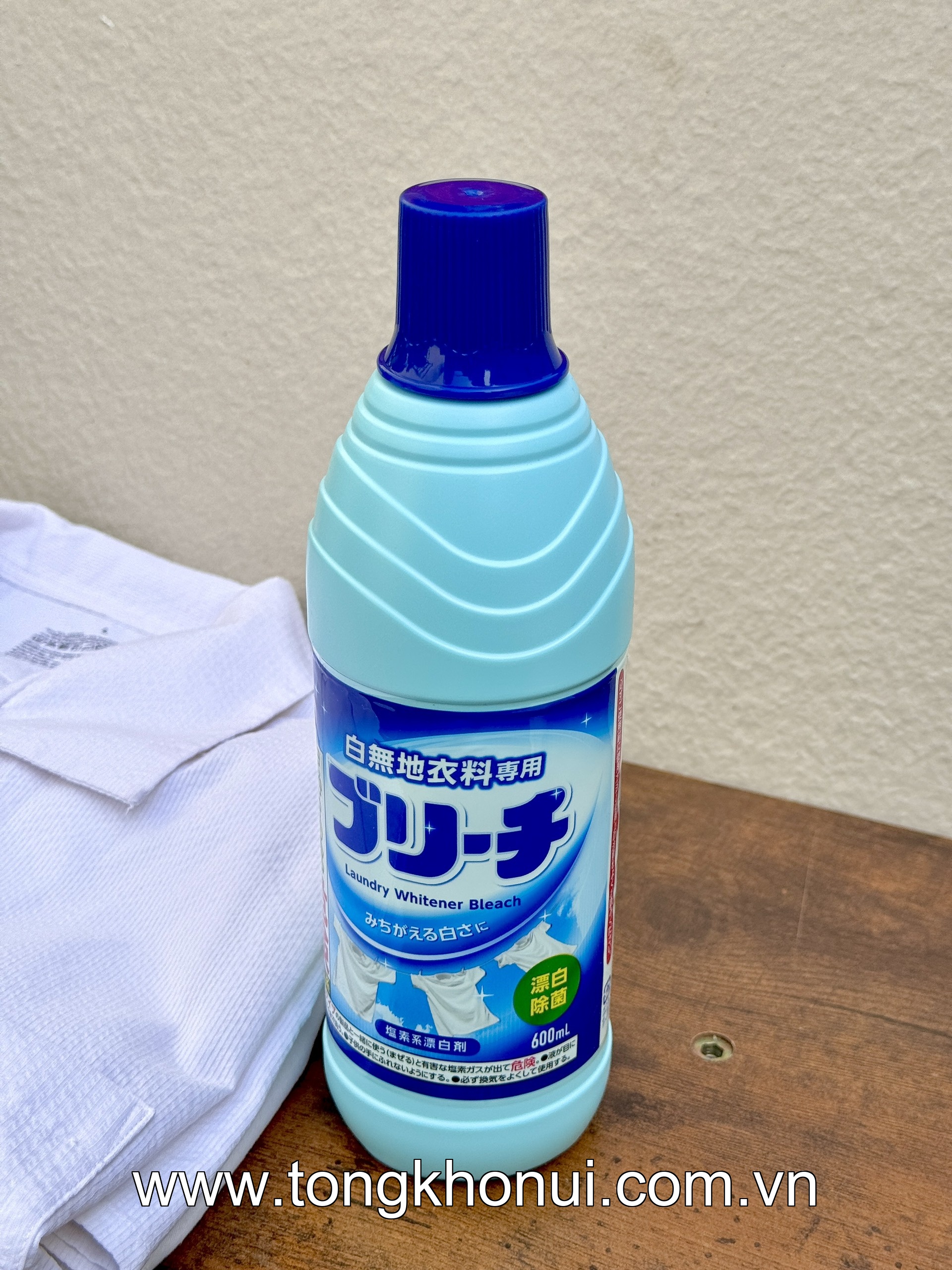 Nước tẩy trắng quần áo Rocket nhật bản 600ml, (4978951030031) ảnh 6